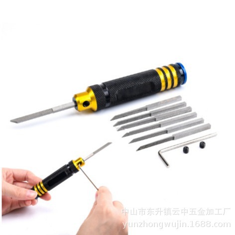 Model replacement type engraving push knife up to model detail engraving replacement type metal precision engraving knife/push knife Application Scenario