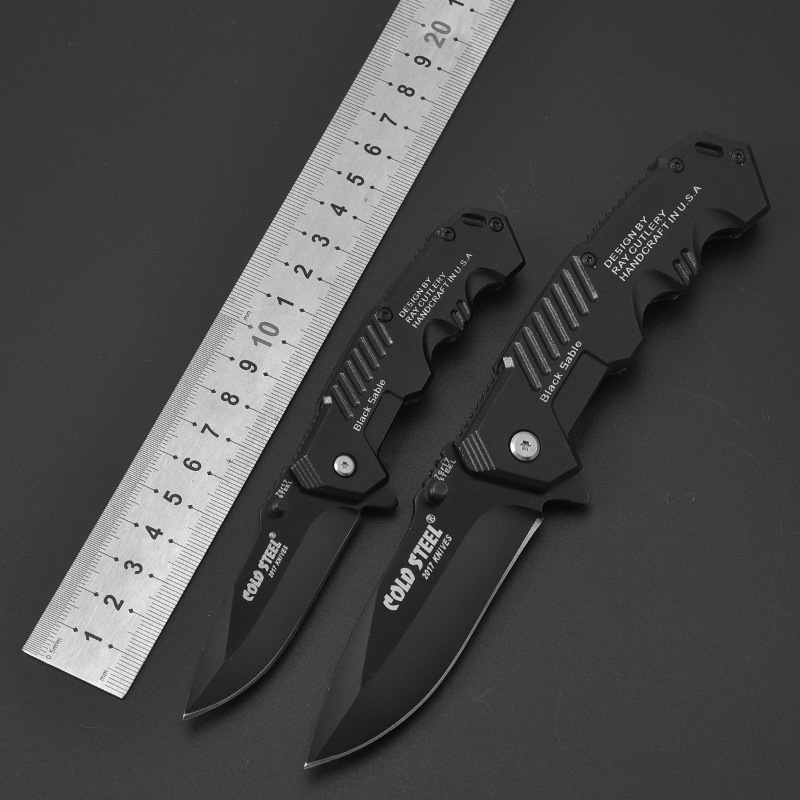 Yangjiang portable multi-functional outdoor knife, high-hardness camping survival knife, mini high-density knife full figure