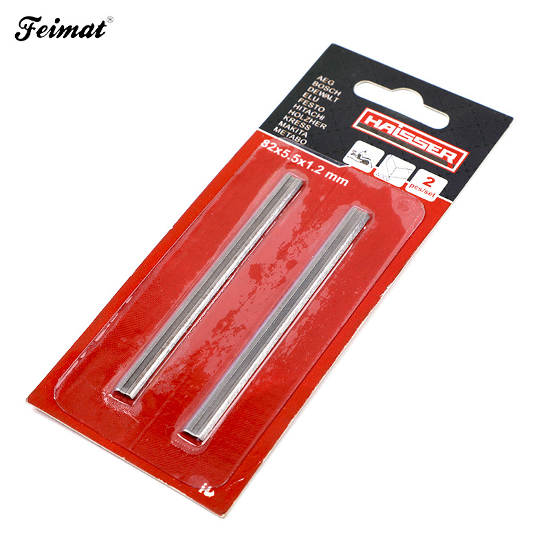 Electric planer blades, disposable electric planer blades, woodworking planer blades and blades are exported to the cross-border Russian market Specification drawing