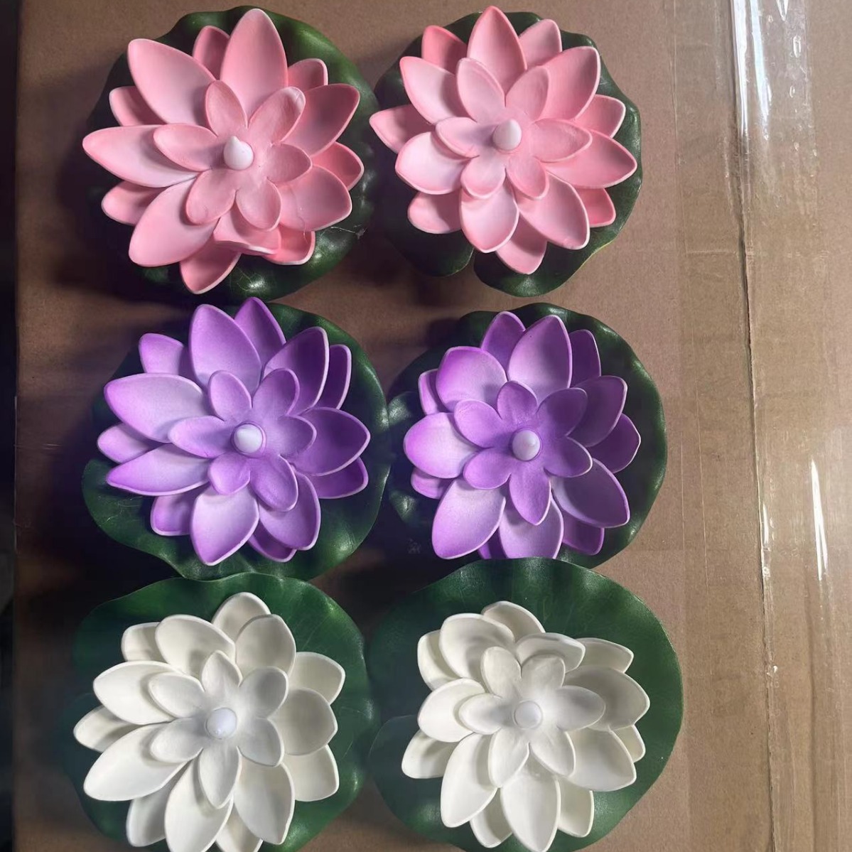 【 Large Supply 】 Water feature decoration lotus lamp led optical fiber lotus lamp led optical fiber lotus lamp details Picture