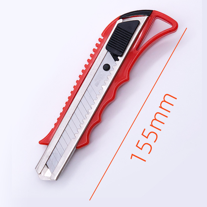 Large utility knife, medium knife, wallpaper knife, utility knife, knife holder, paper cutter, 18mm cutting tool knife, paper cutter details Picture