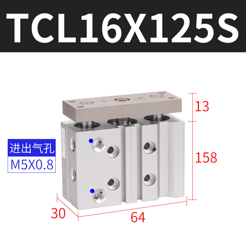 , a kind of cylinder TCL/TCM16/12/32 x10s / 20 25 s/s/s / 40 s, 50 s / 75 s / 100 s undefined