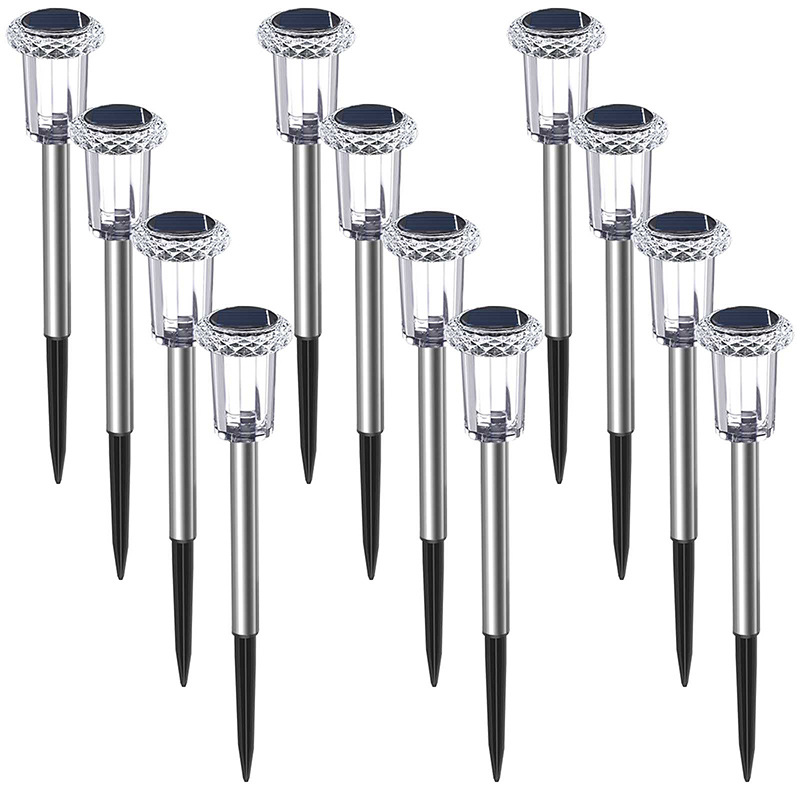 Solar white led lawn lights, scenic area decoration, solar lawn lights, corridor solar lawn lights wholesale Item Picture