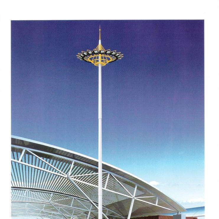 High-pole lamp manufacturers supply telescopic 15-50 meter outdoor led street lamps for sports fields, docks, parks and airports details Picture