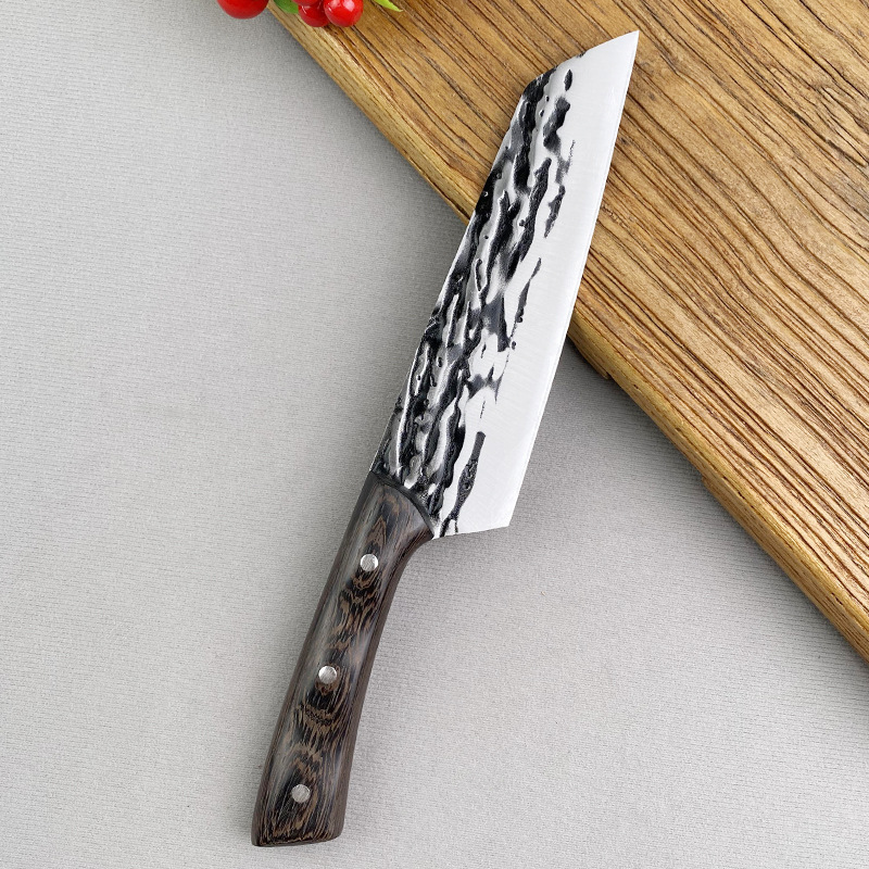 Household meat slicing knife, special sashimi knife for cooking, Japanese chef knife, forging kitchen knife, slicing and chopping knife set details Picture