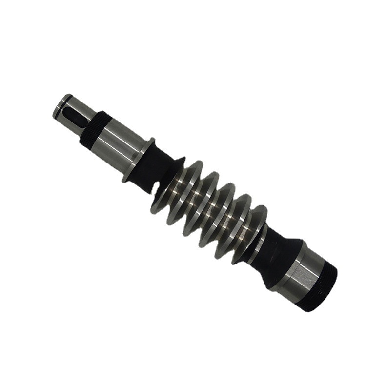 The manufacturer sells stainless steel worm gear mechanical transmission parts, worm wheels and worm gears, and CNC worm gears Item Picture