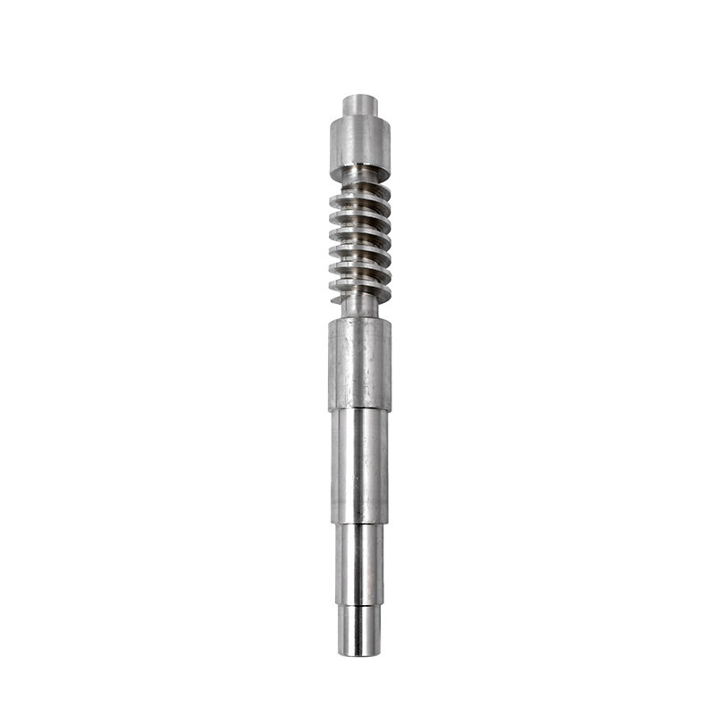 Lathe worm gear and worm processing, non-standard motor, micro worm, turbine reducer parts, helical tooth worm gear and worm Item Picture