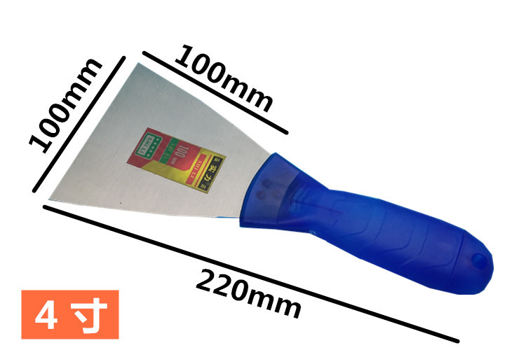 The manufacturer sells plastic-handled putty knives, 3-inch cleaning knives, scrapers, putty scraping tools, and stainless steel knives for wholesale undefined