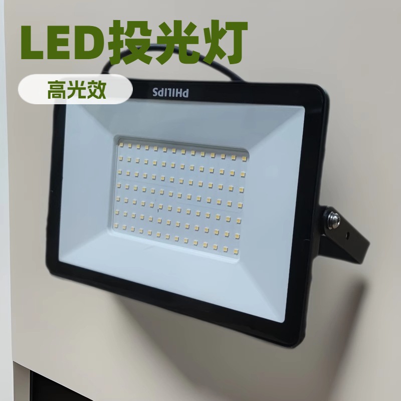 Philips LED floodlight BVP150 10W, 20W, 30W, 50W, 70W, 100W, 150W, 200W118 full figure