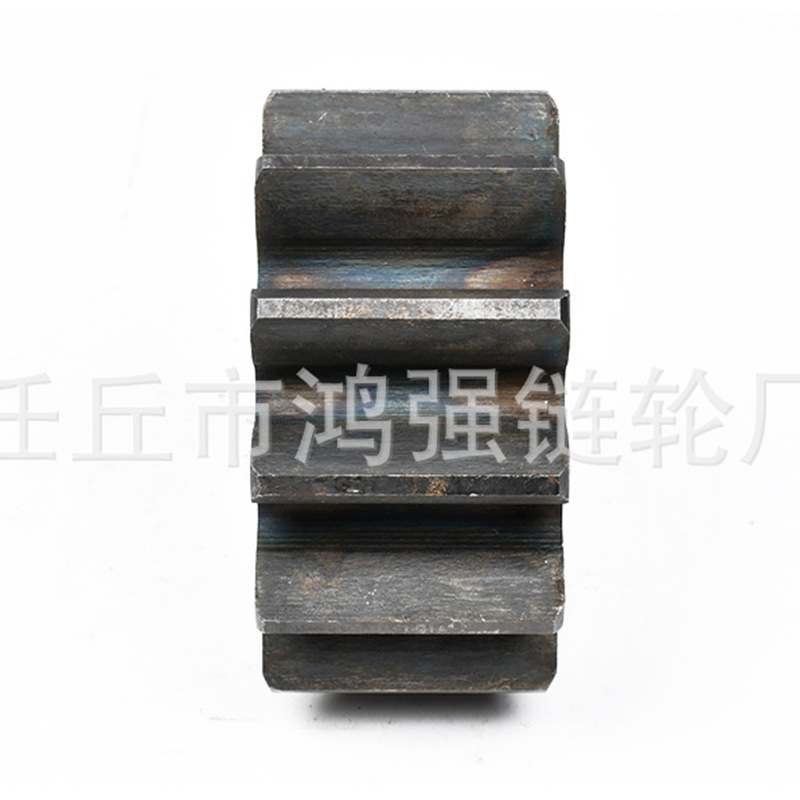 Wholesale conveyor gear, industrial mechanical equipment transmission parts, steel straight tooth processing, non-standard chain gears Item Picture