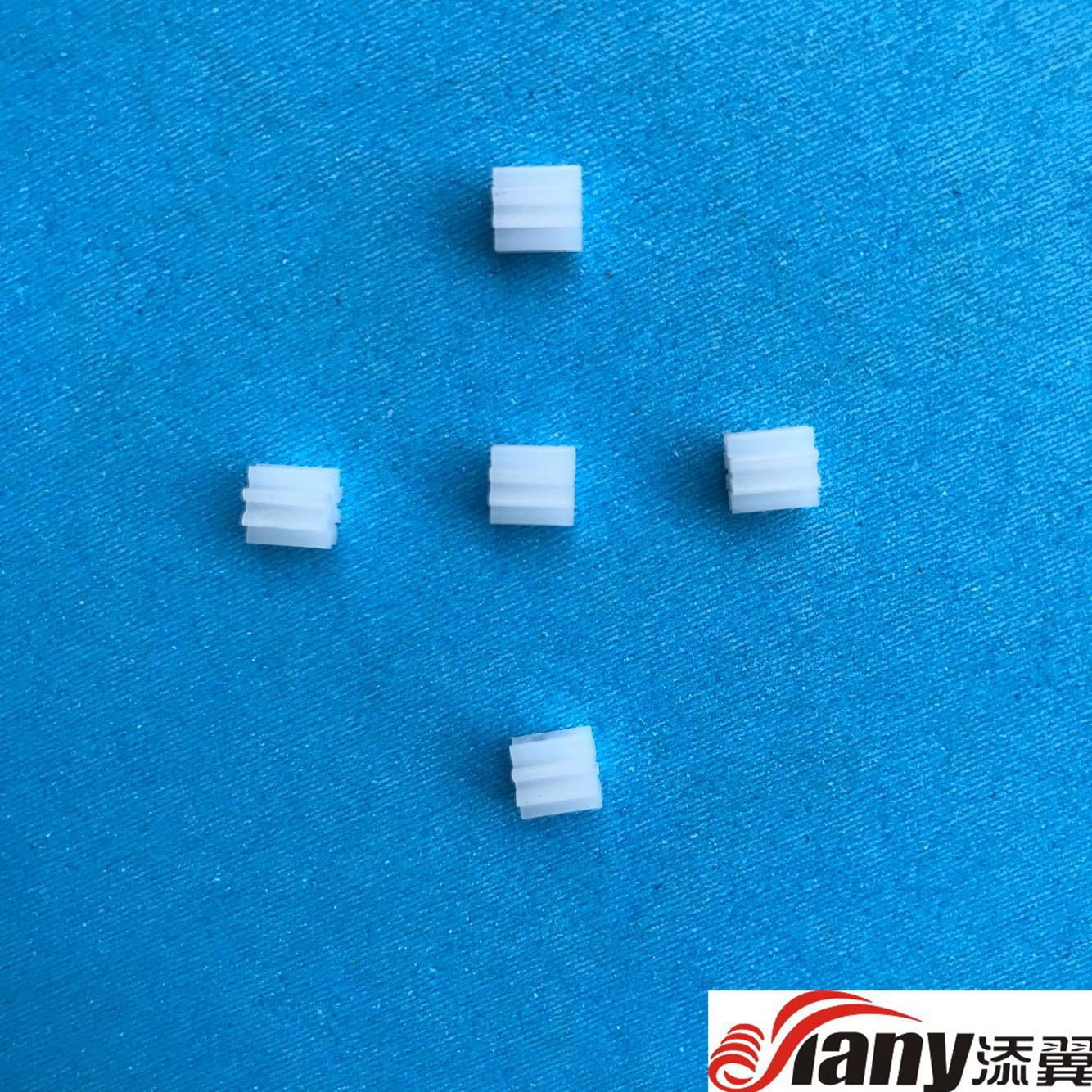 Factory direct sales of plastic cylindrical motor gears 1008A. Good tooth shape, less prone to chipping, as tough as plastic gears Item Picture