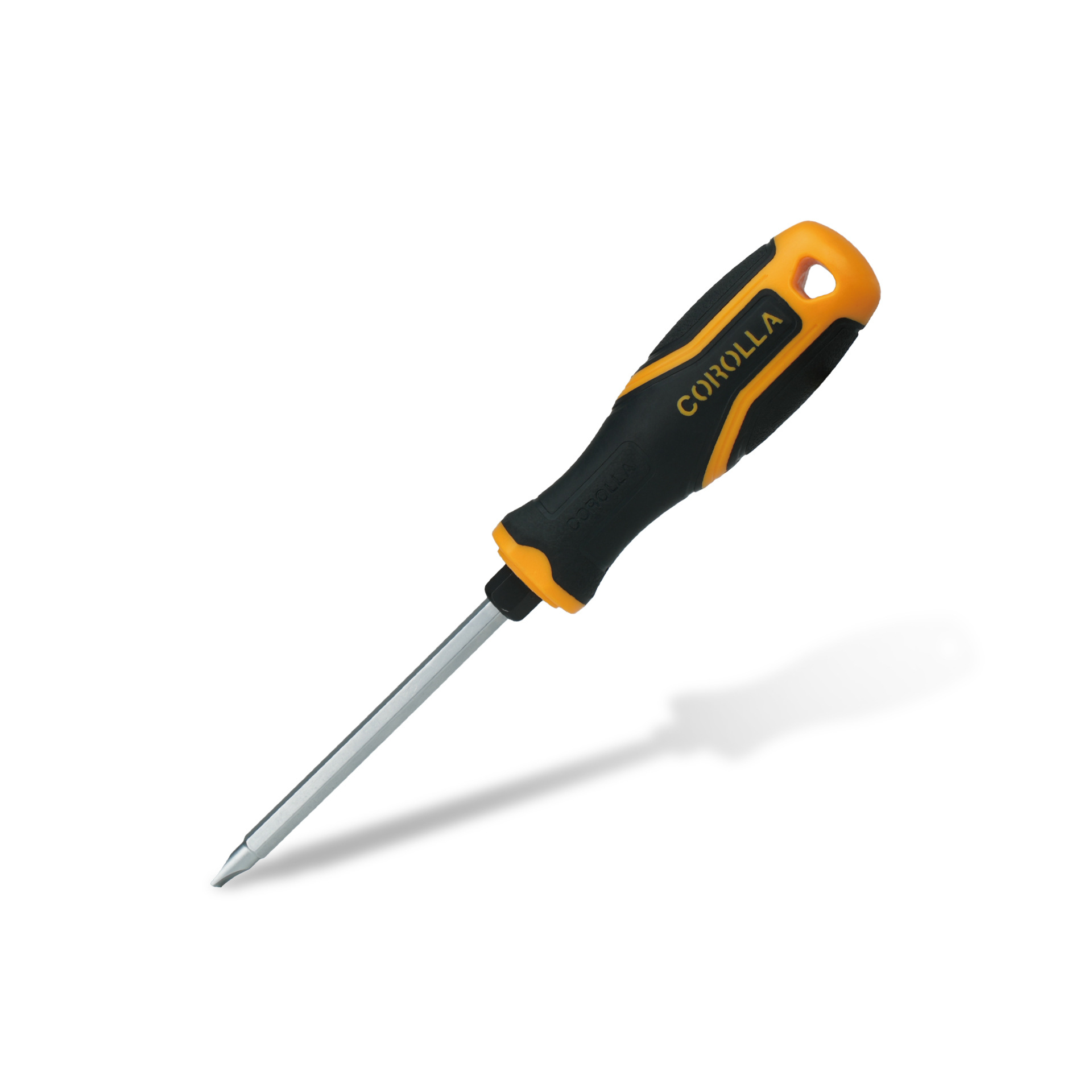 Cross-border exclusive cross-head and single-head dual-purpose screwdrivers, strong magnetic bits, anti-slip handle screwdrivers, through-hole screwdrivers Item Picture