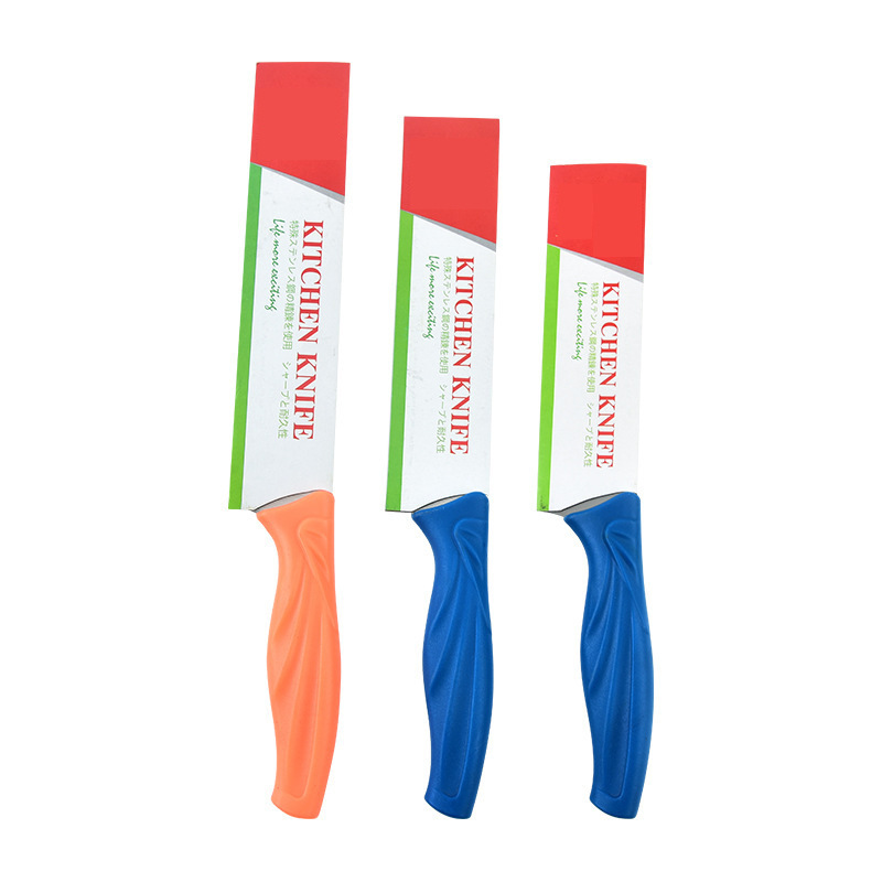 Wholesale stainless steel chef knives, PP handle meat and vegetable cutting knives, direct supply from kitchen-specific knife manufacturers, Yingbai sushi knives Item Picture