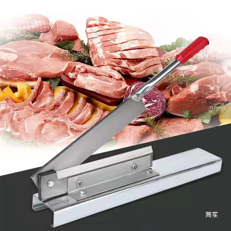 Guillotine knife for pork ribs, guillotine knife for medicinal materials, guillotine knife for cutting medicine, knife (already sharpened Item Picture