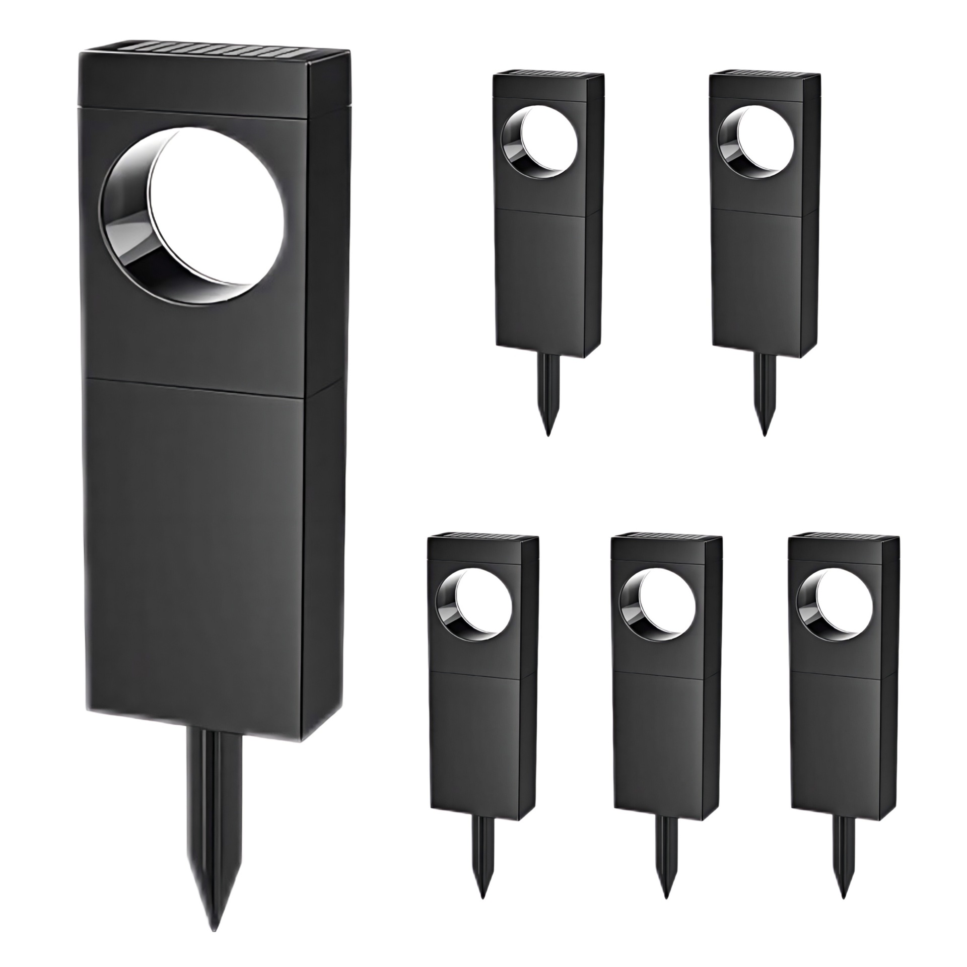Solar Outdoor Lights 6/4 Pack, Bright Pathway Outdoor, Item Picture