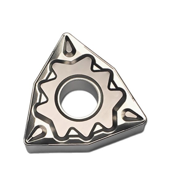 CNC blade peach-shaped metal ceramic precision turning tool WNMG080404/08-HQ grain peach-shaped turning steel parts wear-resistant and smooth Item Picture