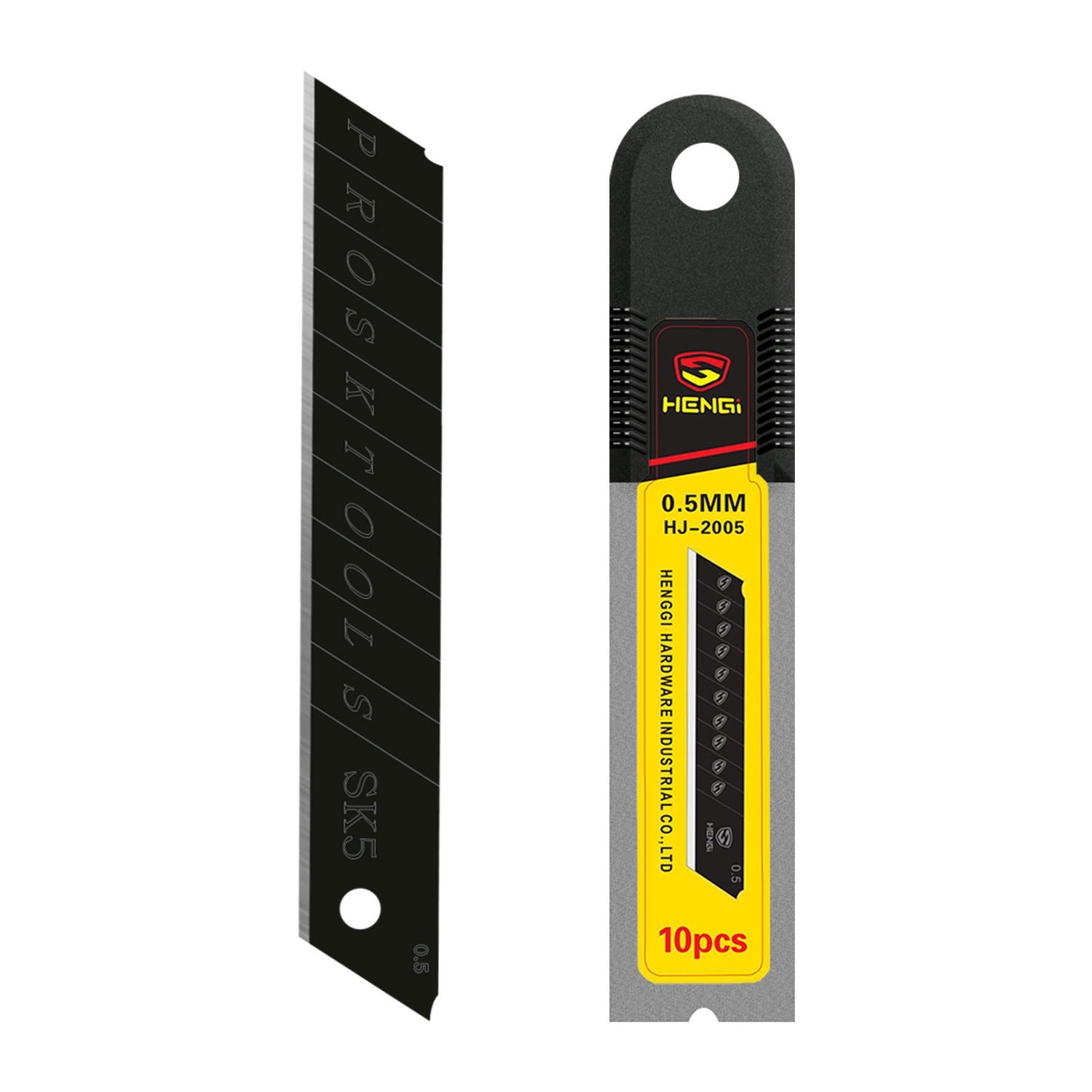 Factory direct sales of multiple specifications of utility knife blades, large and small utility knife blades, SK5 black blades wholesale and in stock Item Picture