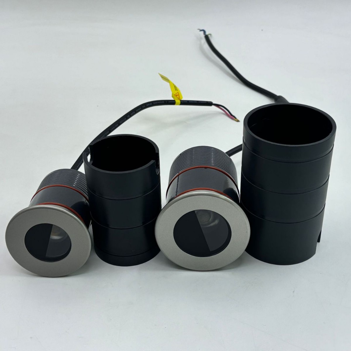 Engineering model LED ground lamp 3W12V24V waterproof ground lamp with a diameter of 55mm, supports Dali 0-10V dimming Specification drawing