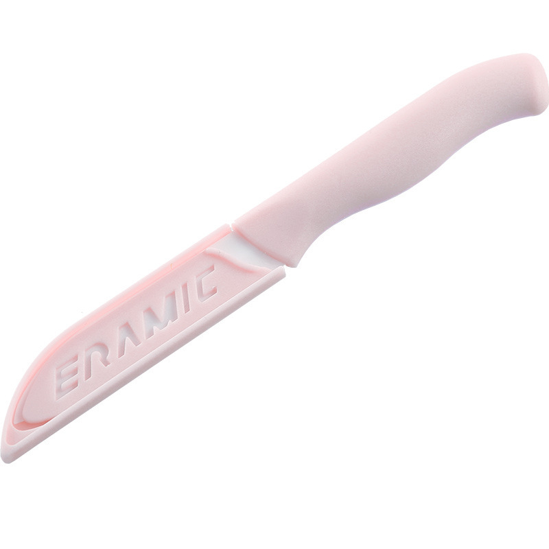 Mini and small household ceramic fruit knife, cute fruit peeler, portable and multi-functional sharp knife Item Picture