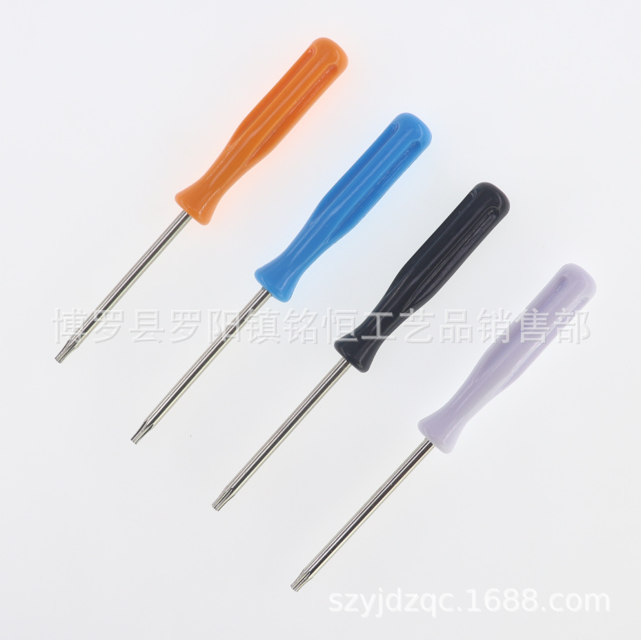 T6 Phillips screwdriver, T10 Phillips screwdriver, 3.0 cross screwdriver, T8 Phillips screwdriver with holes Specification drawing