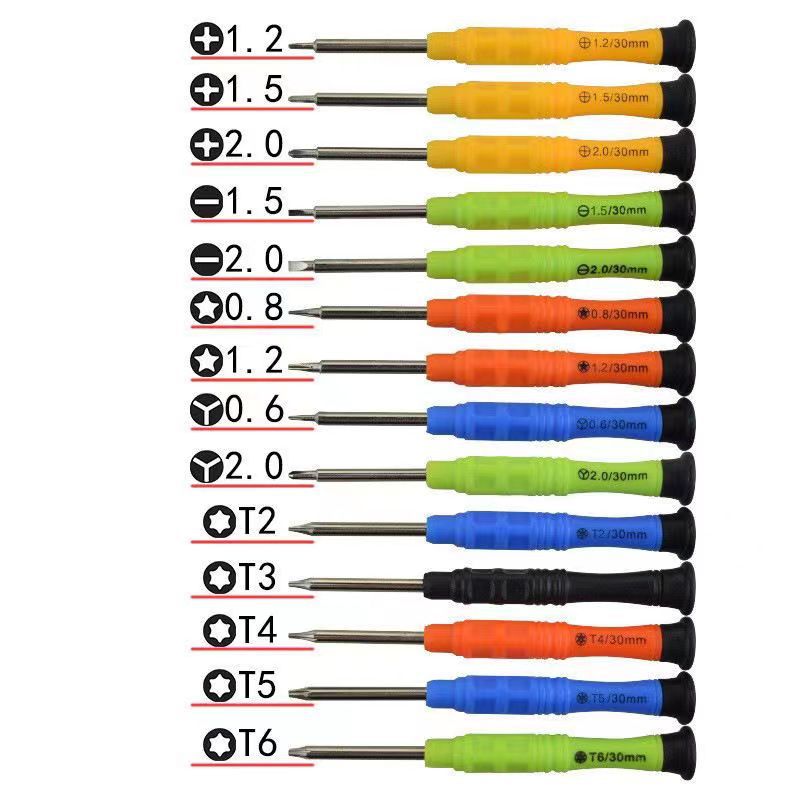 Screwdriver set, universal household small screwdriver, mobile phone and notebook dust cleaning, disassembly, precision maintenance tools, screwdriver details Picture