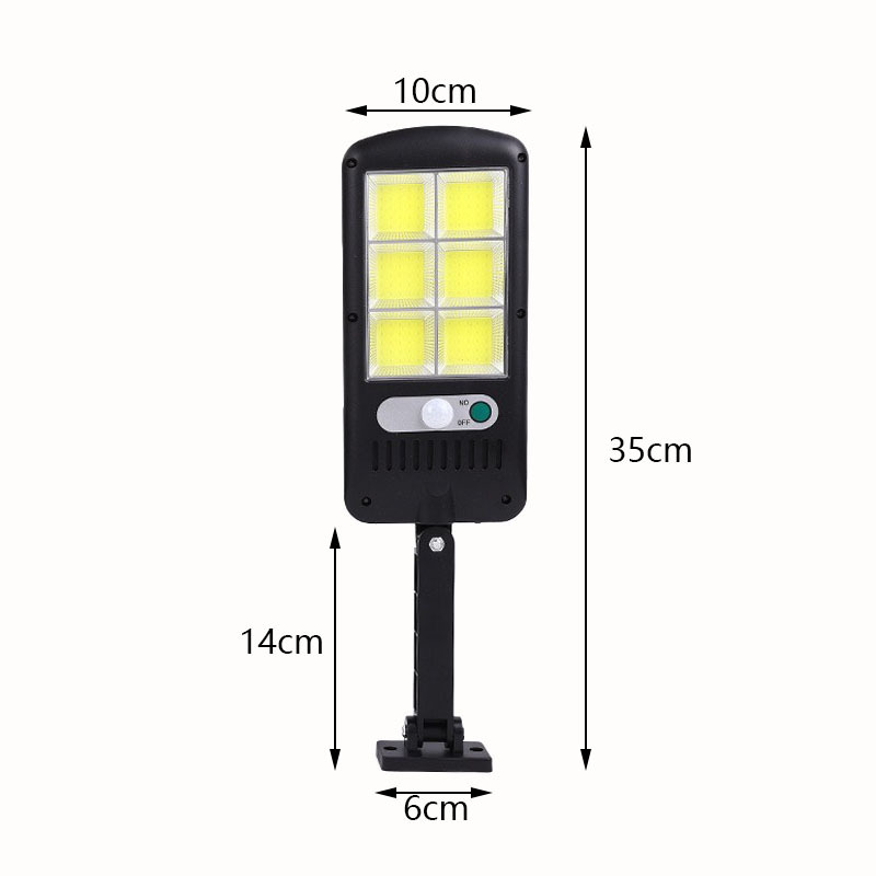 Solar outdoor bright solar street lamps, human body sensor household solar lamps, outdoor lamps, sensor street lamps details Picture