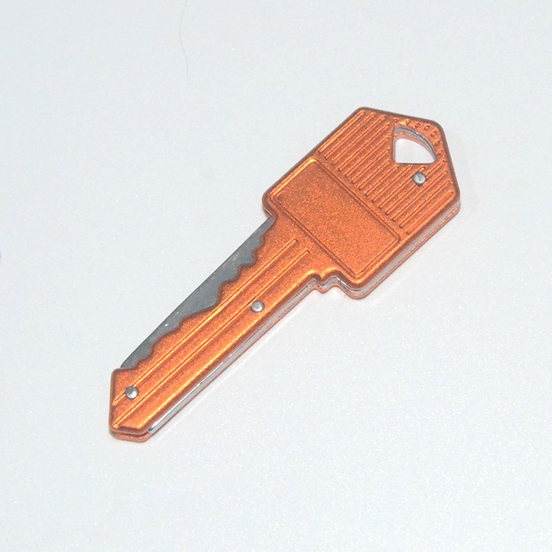 Aluminum alloy key knife, folding knife, mini portable folding knife, outdoor multi-functional fruit knife, stainless steel knife undefined