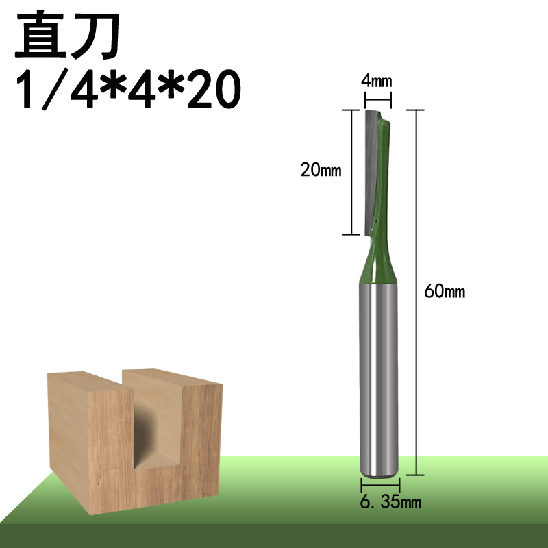 Straight knife woodworking metric double-edge milling cutter, edge trimming machine, line light two-in-one tool, slotting head 12mm - 10mm undefined