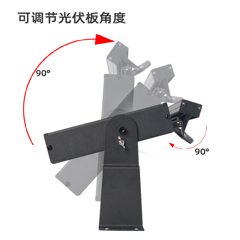 Super factory billboard lighting lights, outdoor waterproof bridge line contour lights, integrated solar wall washing lights Application Scenario