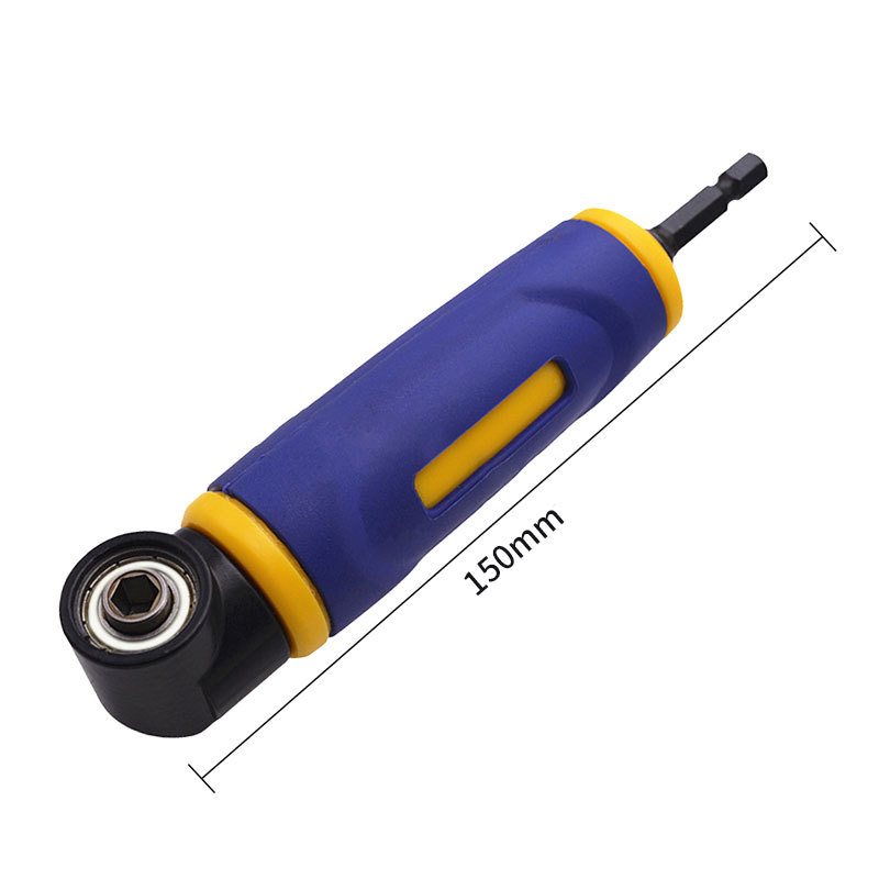 Hardware drill bit corner cutter, corner hole opener, turning bit head, 90-degree narrow space hand drill, elbow screwdriver details Picture
