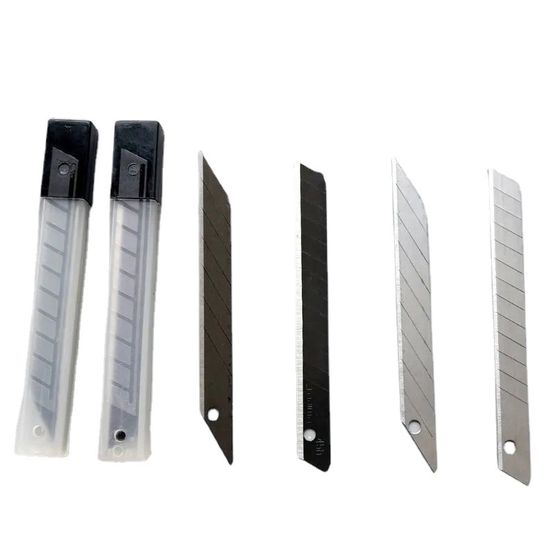 Genuine 30-degree sharp corner 9mm flat corner utility knife spare blade small blade full figure