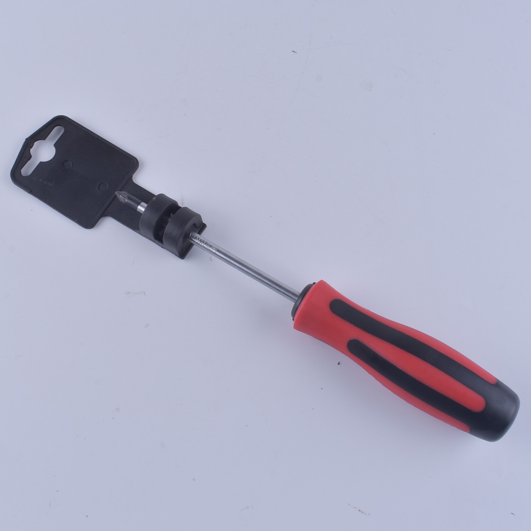 New best-selling screwdriver, environmentally friendly new material, two-color handle, CR-V chromium-vanadium steel, 2019 mold development Specification drawing