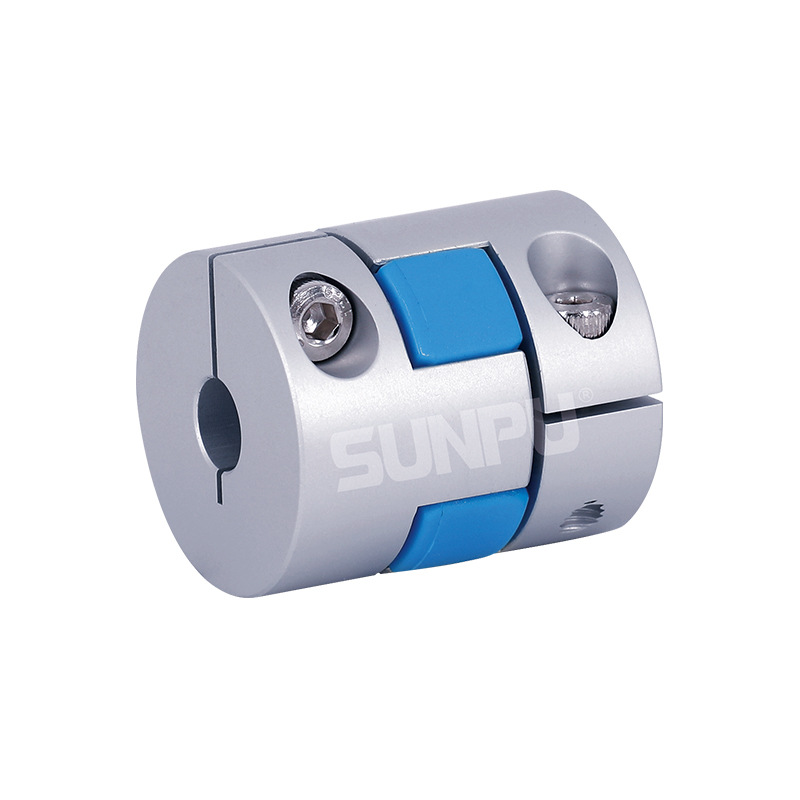 The Sanpu SLC30 servo stepping motor lead screw module uses a coupler clamping type plum blossom elastic coupling Item Picture