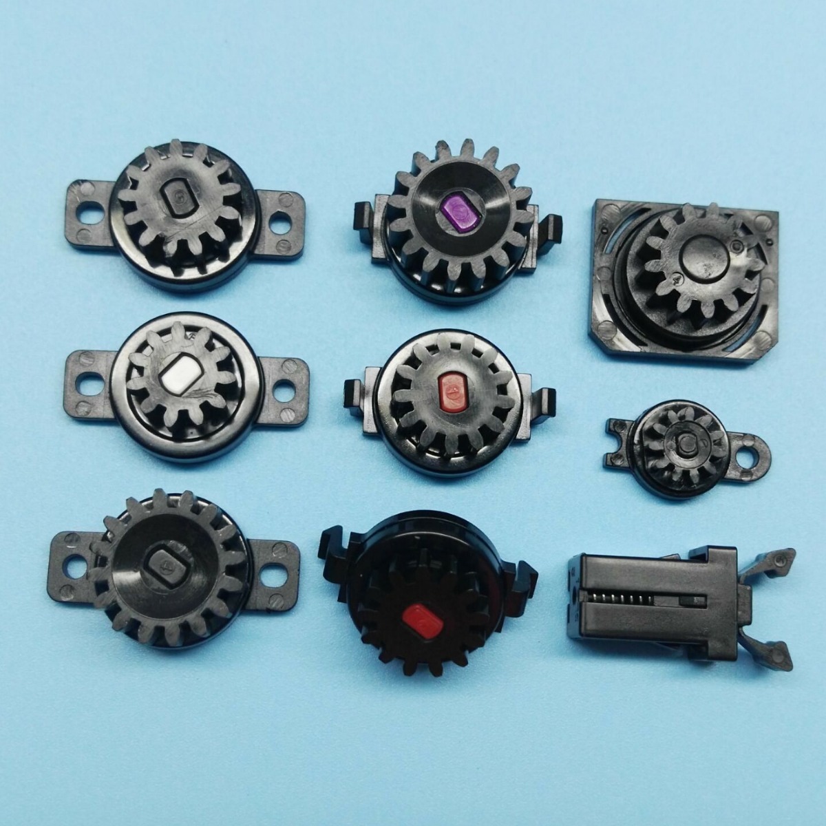 Plastic buffer parts, hydraulic gears,DMP dampers, automotive buffer damping gears, hot sales, factory direct sales Item Picture