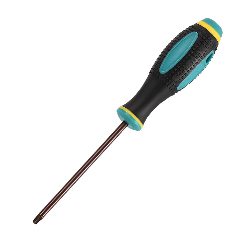 German quality multi-functional S2 steel bronze-colored screwdriver with strong magnetic plum blossom massage handle screwdriver tool set Item Picture