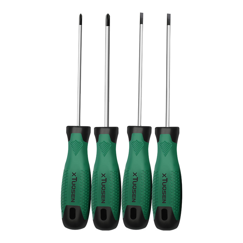 Tuosen Hardware Tools, multi-functional cross-head screwdriver, manual screwdriver, 3*75 small screwdriver Item Picture