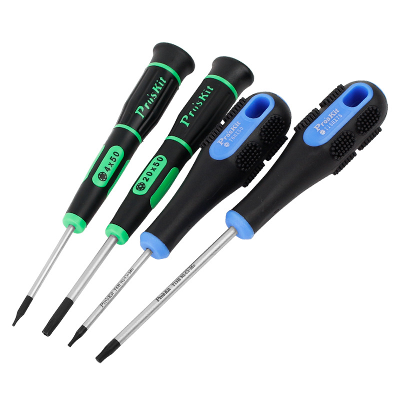 Taiwan Baogong flower-shaped screwdrivers, hexagonal star screwdrivers, screwdrivers T1, T2, T3, T4, T5, T6, T7, T8, T9, T0 Item Picture