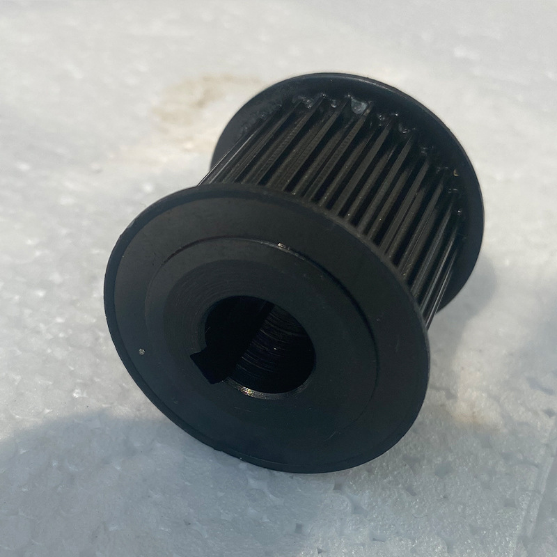 Aluminum alloy synchronous pulley processing, pulley mechanical equipment parts factory source, non-standard CNC synchronous pulley details Picture