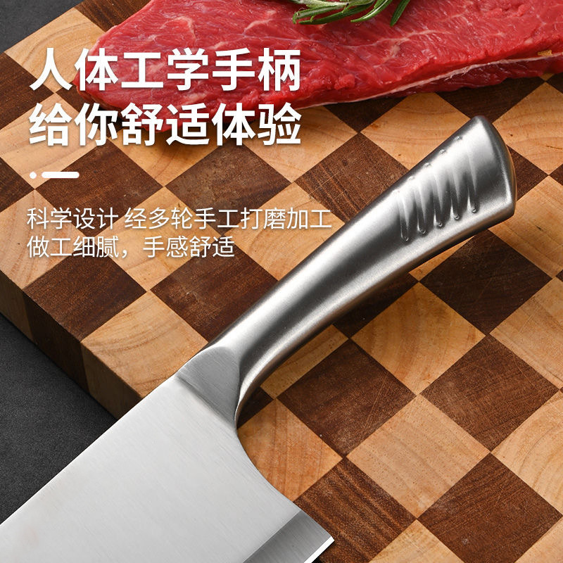Yangjiang manufacturer exclusively supplies sharp stainless steel kitchen slicing knives and hand-cutting functional knives for women details Picture