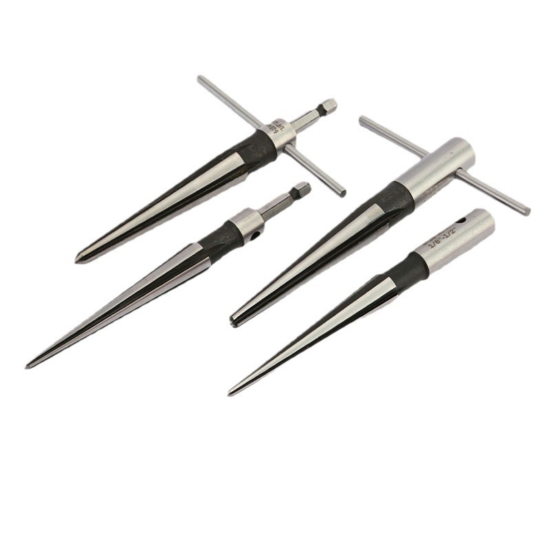 Hand-held taper reamers, electric drills, reamers, hole reamers, woodworking T-shaped reamers, hole openers, chamfering, hole reamers, cutting tools Item Picture