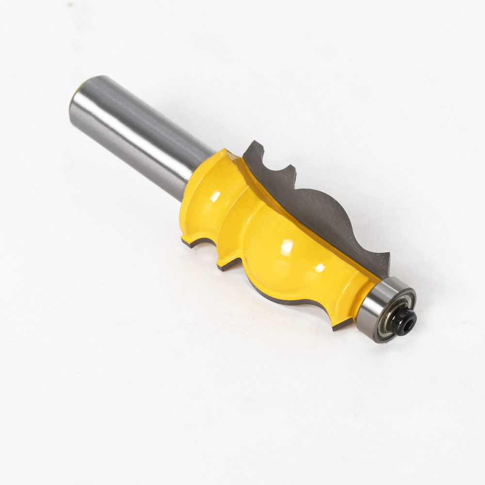 Export 1/2 fishtail handle knife, woodworking trimming knife, woodworking milling knife, engraving knife, line knife, yellow paint Application Scenario