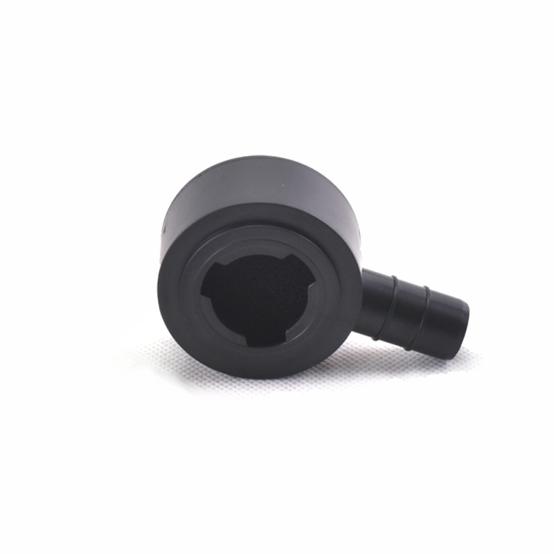 Xinli long tube respirator flow valve joint snap-on protective mask accessories Specification drawing