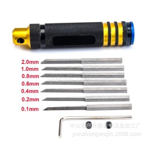 Model replacement type engraving push knife up to model detail engraving replacement type metal precision engraving knife/push knife details Picture