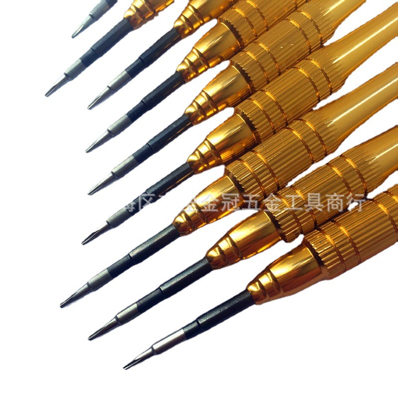 Cross, straight, star-shaped, hexagonal mini screwdriver, mobile phone repair and disassembly tool, screwdriver wholesale Specification drawing