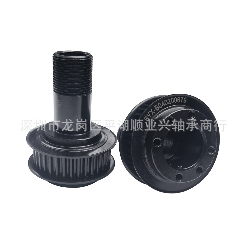 Customized non-standard synchronous pulleys: s5M, S8M, 3M, 14M, 2M, T5, T10. Customized aluminum alloy synchronous belt pulleys and idlers Item Picture
