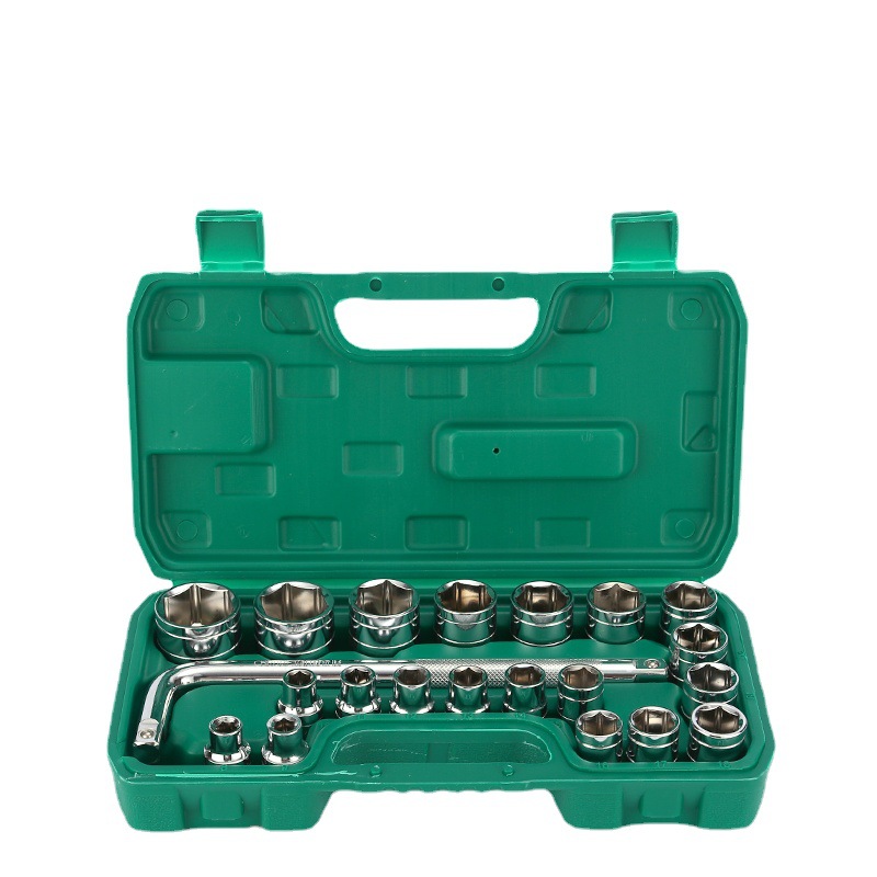 Multi-functional socket wrench set, car home toolbox set, auto repair socket combination tool Item Picture