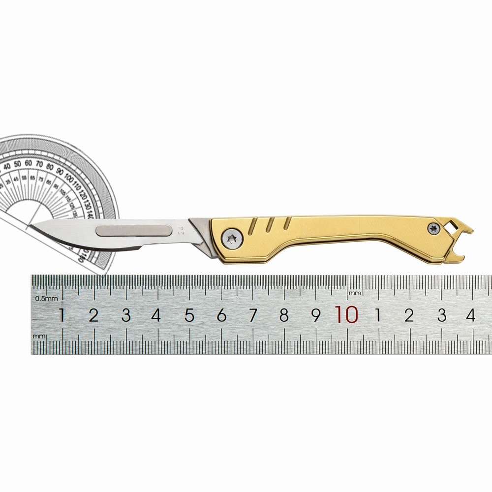 Wholesale stainless steel utility knives, folding surgical knives, small knives, mini portable sharp, express keychains, portable undefined