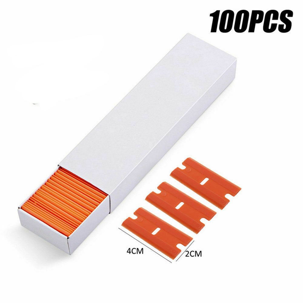 Film application tools, glue removal scraper, plastic replacement blade, glass cleaning plastic blade, mobile phone screen replacement scraper undefined