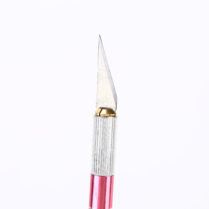 Copper chuck engraving knives in 5 colors to choose from, with 5 single blade engraving knives and 5 blade op with packaging sent out in stock Item Picture