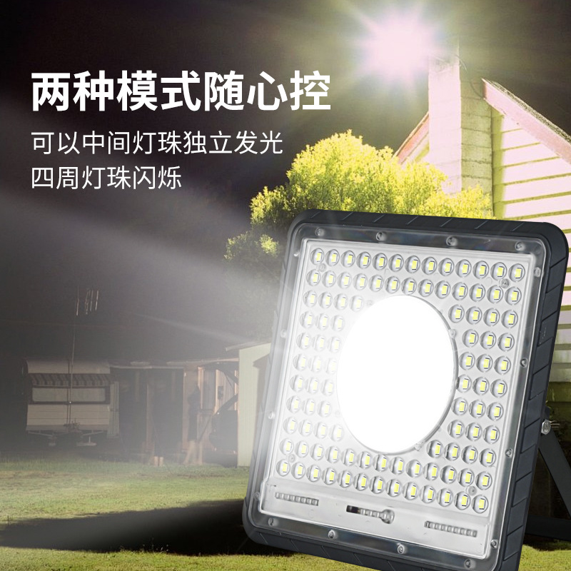 Cross-border solar street lamps, outdoor floodlights, rainproof home courtyard lights, original manufacturer, wholesale of household solar lamps Application Scenario